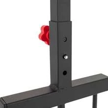 CNCEST Golf Swing Trainer For Outdoor, 3 Adjustable Heights Golf Training Aids Automatic Ball Return Golf Swing Training Aid For Outdoor Golf Practice, Strength & Tempo Training For Chipping Hitting - Đen và đỏ - Xem 8