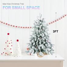 3ft PE/PVC Decorative Flocked Jute Tabletop Tree With Red Fruit And Pine Cone Decorations. The Burlap-Wrapped Base Features Realistic Leaves And A Foldable Design For Easy Installation. Suitable For Bedrooms, Living Room Entryways, Schools, And Offices.