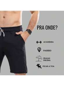 Men's Printed Bermuda Shorts, Stylish, Comfortable, Casual, Stylish, Versatile, New York 28, Cod 605 - màu đen - Xem 10