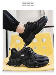 Adidași sport la modă pentru bărbați, de înaltă calitate, respirabili, ușori, cu talpă groasă, casual, în aer liber, cu elevatoare