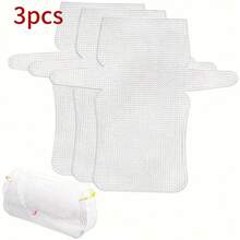 3/6pcs Cross Stitch Net DIY Crochet Bag Making Kit, Grid Bag Plastic Canvas Shapes Patterns, Handmade Craft, Knitting, Gift, Customized, Adult Handicraft, Sewing Supplies, DIY Crochet, Handicraft Kit, Bag Bottom Board, Bag Accessories, Suitable For Sewing Tools, Sewing Accessories, Art Accessories