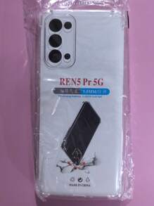 Transparent Four-Corner Anti-Fall Protective Case, Applicable For OPPO/OnePlus Series Smartphones, Transparent Four-Corner Anti-Fall Phone Case, Phone Case, Phone Protective Cover, Phone Shell, Phone Cover, Anti-Drop Phone Case, Transparent Phone Case, Minimalist Phone Case, Solid Color Phone Case, Transparent Phone Case, TPU Anti-Fall Phone Case (Military-Grade Anti-Drop)