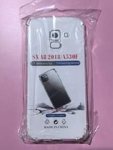 A Three-Star Four-Corner Shockproof Transparent Phone Case That Is Compatible With Galaxy S9+/Galaxy S9/Galaxy S8+/Galaxy S8/Galaxy S7/Galaxy A20e/Galaxy A8 (2018)/Galaxy A5 (2017)/Galaxy J6/Galaxy J4+/Galaxy J3 (2017)/Galaxy S25 Ultra/Galaxy S24 FE/Galaxy S24 - Clear - View 122