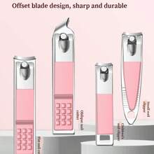 Manicure Set, Women's Grooming Set, Pedicure Set, Nail Clippers, Professional Grooming Set, Manicure Tool Gift Set With Travel Storage Box, Suitable For Men And Women, Can Be Gifted To Friends Or Parents - Multicolor - View 3