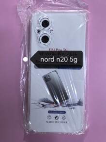 Transparent Four-Corner Anti-Fall Protective Case, Applicable For OPPO/OnePlus Series Smartphones, Transparent Four-Corner Anti-Fall Phone Case, Phone Case, Phone Protective Cover, Phone Shell, Phone Cover, Anti-Drop Phone Case, Transparent Phone Case, Minimalist Phone Case, Solid Color Phone Case, Transparent Phone Case, TPU Anti-Fall Phone Case (Military-Grade Anti-Drop)