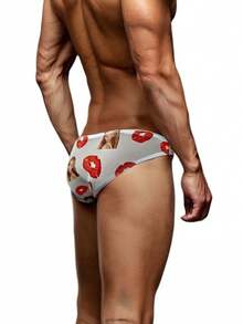 Men's Mesh Briefs Underwear, Men's Triangle Underwear: Fashionable And High-Quality Triangle Underwear. Unique Style And Eye-Catching Men's Triangle Pants