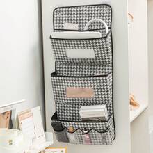 1pc Door Storage Hanging Bag For Sundries, Home Living Room Shoe Cabinet Storage, Multi-Functional Hanging Storage, Glasses Storage, Tissue Storage, Key Storage, Earphone Storage, Makeup Brush Storage, Hairpin Small Item Storage, Data Cable Storage, Wardrobe Underwear Clothing Storage Hanging Bag, - 彩色 - 查看 14