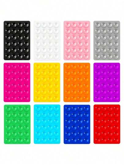 1PC Silicone Suction Phone Case Mount,Phone Suction Grip,Octobuddy,Sticky Phone Grip, Adhesive Phone Stand Sticky For Cell Phone