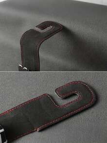 2 件汽车座椅挂钩，创意时尚心形高端挂钩，汽车支架，后座收纳袋，汽车夹，内饰配件，手提包，钱包，夹克，汽车储物架 - 彩色 - 查看 5