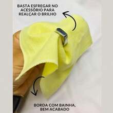 Kit Limpa Prata 925 Monzi + limpa folheado + flanela p/ joia