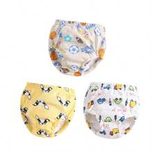 4pcs Potty Training Pants For Boys Girls, Washable Potty Training Pants Learning Designs Training Underwear Pants