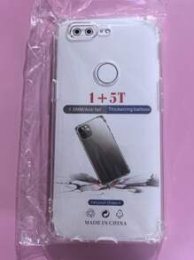 Transparent Four-Corner Anti-Fall Protective Case, Applicable For OPPO/OnePlus Series Smartphones, Transparent Four-Corner Anti-Fall Phone Case, Phone Case, Phone Protective Cover, Phone Shell, Phone Cover, Anti-Drop Phone Case, Transparent Phone Case, Minimalist Phone Case, Solid Color Phone Case, Transparent Phone Case, TPU Anti-Fall Phone Case (Military-Grade Anti-Drop)