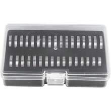 ZJchao Kit de Herramientas Portátil para Medir Anillos, Medidor de Anillos de Acero Inoxidable para Fabricación de Joyas,de Tamaño, Anillos de Compromiso, Alianzas de Boda y Anillos de - 1 - Ver 8