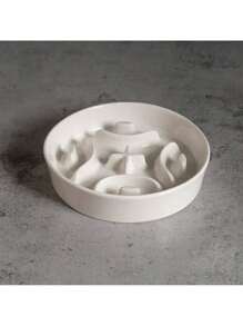 PETSIN Ceramic Slow Food Bowl Cervical Spine Protection Frame Dog Basin Anti Knock Small Dog And Cat Food Bowl Anti Choking Dog Bowl