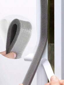 2 Cuộn Băng keo cách nhiệt cửa sổ tự dính, băng xốp cách âm, khe cửa, cách âm và chống bụi, chống gió, nhựa, cửa sổ thép, loại tự dính, cách âm, xốp cách âm, loại trừ tiếng ồn - Nhiều màu - Xem 2