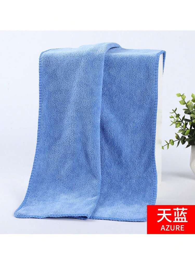 1 件 300GSM 超大 60*160cm 超细纤维毛巾，不起毛汽车清洁干燥布，宠物沐浴吸水毛巾 - 淺藍色 - 查看 15