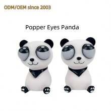 Đồ chơi bóp giảm căng thẳng hình gấu trúc mắt lồi ngộ nghĩnh, sản phẩm mới năm 2026, đồ chơi sáng tạo, quà tặng cho bé trai, bé gái, ngày Valentine, năm mới, sinh nhật, Giáng sinh, Halloween, món quà hoàn hảo, trang trí nhà cửa. - Nhiều màu - Xem 6