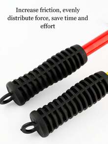 重型家具升降机和搬运工具套件，带 360° 旋转轮 - 5 件套防刮地板滑块，适用于木地板/瓷砖/地毯 | 专业级沙发/梳妆台/冰箱搬运系统 | 公寓搬家必需品、宿舍布置和家居装修工具 | 符合人体工程学的杠杆升降机，非常适合单人搬家、老年人和家居装修（黄色/红色）