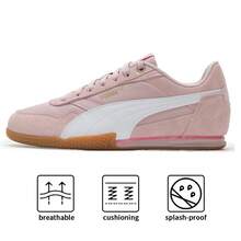 Puma BELLA DONNA 尼龙低帮运动鞋，女士休闲旅行鞋 403554-03 - 迷霧紫-迷霧紫-金色 - 查看 1