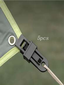 10 paquete de Clips universales resistentes y impermeables para lonas, material PP multiusos con boca de caimán para cubiertas de piscina, toldos, campamento al aire libre, cubiertas de automóviles, Lvxing