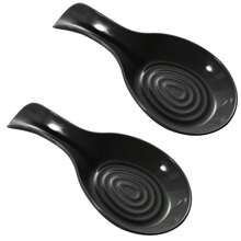 Set de 2 reposacharradores de PP, base para cuchara de sopa, almohadilla aislante, accesorios de utensilios de cocina