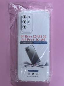 Transparent Four-Corner Anti-Fall Protective Case, Applicable For OPPO/OnePlus Series Smartphones, Transparent Four-Corner Anti-Fall Phone Case, Phone Case, Phone Protective Cover, Phone Shell, Phone Cover, Anti-Drop Phone Case, Transparent Phone Case, Minimalist Phone Case, Solid Color Phone Case, Transparent Phone Case, TPU Anti-Fall Phone Case (Military-Grade Anti-Drop)