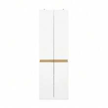 SoBuy Wardrobe KSB01-W - White - View 2