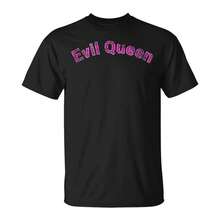 Camiseta de tirantes rosa intenso de la Reina Malvada - Negro 3 - Ver 1