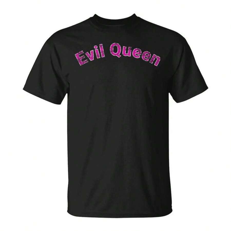 Camiseta de tirantes rosa intenso de la Reina Malvada - Negro 3 - Ver 1