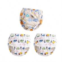 4pcs Potty Training Pants For Boys Girls, Washable Potty Training Pants Learning Designs Training Underwear Pants