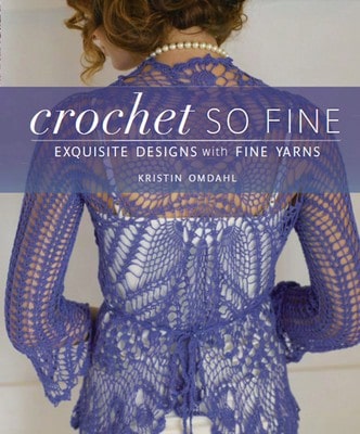 Pre-Owned Crochet So Fine: Exquisite Designs With Fine Yarns (Paperback) By Kristin Omdahl - Single Book - View 1