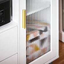 Sideboard On Wheels, Kitchen Trolley, Microwave Cabinet, Kitchen Cabinet, Rolling Cart, Storage Cabinet, Kitchen Chest Of Drawers, Kitchen Trolley, White, Approx. 75x76x40cm (WxHxD), ASK09-W - trắng - Xem 9