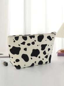 1/2 件新款简约时尚清新灯芯绒化妆包，返校必备便携式化妆包，多功能铅笔盒，化妆刷架适用于宿舍和旅行返校用品 - 彩色 - 查看 27