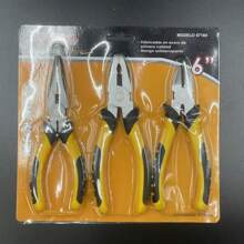 Alicate de Eletricista com Função de Corte Lateral, Construção em Aço Níquel-Cromo, Equipado com Cabos de Borracha Profissionais, Adequado para Eletricistas e Cortadores de Arame Domésticos Alicate Lateral de Eletricista Alicate de Bico Fino