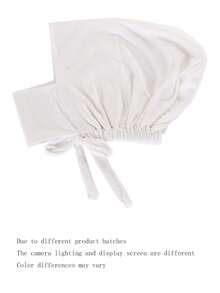 1 pieza Nuevo gorro cuello calentador de seda de leche elástico multicolor, sombrero con bufanda oculta ajustable en la parte posterior