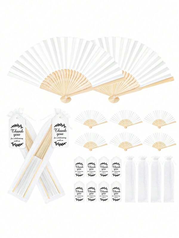 3/15/30st/Set Roze Houten Opvouwbare Ventilator met Cadeauzakje, Bedankkaartjes, Bamboe Handopvouwbare Bruidsventilator, Decoraties voor Bruidsdouches, Bamboe Handopvouwbare Bruidsmeisjeswaaiers, Fotorekwisieten voor een Enkele Partij, Cadeaus voor Bruidsmeisjes en Bruiloftsdecoraties, Perfecte Bruiloftscadeaus, Bruiloftsdecoratie, Zeer Geschikt voor Feesten en Evenementen, Perfecte Zomeraccessoires, Opvouwbare Dameswaaier