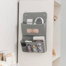 1pc Door Storage Hanging Bag For Sundries, Home Living Room Shoe Cabinet Storage, Multi-Functional Hanging Storage, Glasses Storage, Tissue Storage, Key Storage, Earphone Storage, Makeup Brush Storage, Hairpin Small Item Storage, Data Cable Storage, Wardrobe Underwear Clothing Storage Hanging Bag, - 彩色 - 查看 19