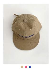 1 件软冠平檐帽,新款春夏学院风字母刺绣棒球帽,防晒拼接棒球帽,适合春夏街舞嘻哈,小巧适合小脸 - 彩色 - 查看 16