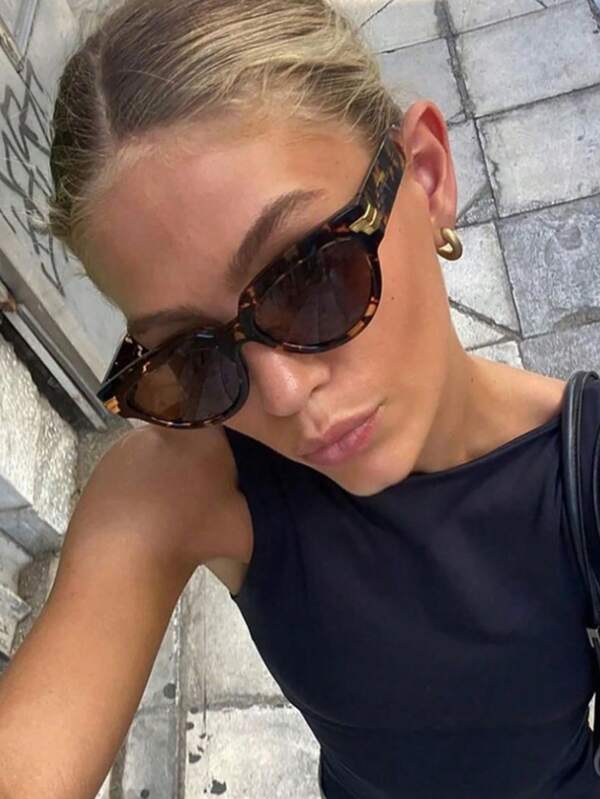 Nieuwe vintage cat-eye bril met steentjes, retro streetstyle decoratieve bril voor dames, voor feestjes, festivals, casual gelegenheden, strand, werk, hoge kwaliteit.