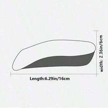 1pair Silicone Gel Height 1.5-3.5cm/0.59-1.38in Increase Insole Heel Lifting Inserts Shoe Elastic For Unisex, Inner Heightening Insole Artifact, Invisible Soft Sole For Men And Women, Breathable, Shock-Absorbing For Sports Without Tiring The Feet(Random Packaging), Back To School Supplies,Shoe,Spring Summer Picks,Brides Maid Gifts,Room,Bedroom Decor,Beach,Travel,For Men,For Women,Vacation,Cute Stuff - Black - View 2