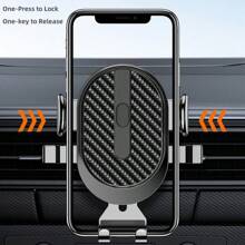 Suction Cup Car Phone Holder, Universal Car Phone Mount Adjustable Suction Cup Dashboard Phone Holder - Black - View 9