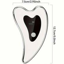 USB Rechargeable Electric Face & Neck Massager, 650mAh Lithium Battery, Multi-Functional Beauty Tool For Women, Heart-Shaped Ergonomic Design, Facial Massage Device