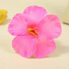 3pcs/1pc Women White, Pink, Yellow 7.5cm/2.95in Tie Dye Faux Flower Hair Clips, Fashion Versatile High-End Elegant Minimalist Solid Color Side Clips, Suitable For Daily Outing, Casual, Party, Commute, Vacation, Ponytail, Bun, Washing Face, Makeup, Outfit Accessory, Claw Clips, Hair Claws, Hair Slide, Hair Barrettes, Hair Accessories, Pink Accessories, Vacation Outfits Woman, Cute Accessories, Valentines Accessories - Multicolor - View 9