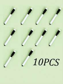 8/10 Trocken-Löscher Marker mit Radierspitzen, leicht abwischbar, geschmeidiges Schreiben, kreative wasserlösliche löschbare Marker, geeignet für Klassenzimmer und Bürobedarf, kugelförmig, kompakt, leicht zu radieren, Graffiti, Magnettafel Marker, Heim- und Schulbedarf, Schreibtisch- und Schubladenaufbewahrung, in verschiedenen Farben und Stilen erhältlich, geeignet für Schulbedarf und die Schulanfang