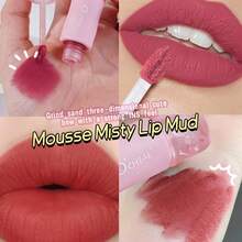 Last Velvet Tint，丝绒哑光液体唇膏 - 柔软奶油哑光唇彩，天鹅绒般质地的模糊效果，持久，高色素，轻盈，不干燥 - 彩色 - 查看 6