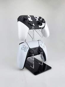 2-Tier Acrylic Transparent Game Controller Display Stand, Suitable For Switch Controllers - Multicolor - View 2