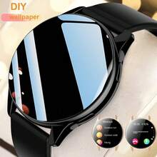 Smartwatch con llamada/marcación inalámbrica, múltiples recordatorios de aplicaciones, adecuado para hombres y mujeres, reloj deportivo, fondo de pantalla personalizable, control de música, compatible con iOS/Android