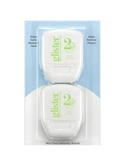 Fio Dental Glister Kit com 2 unid de 50mts Laçamento