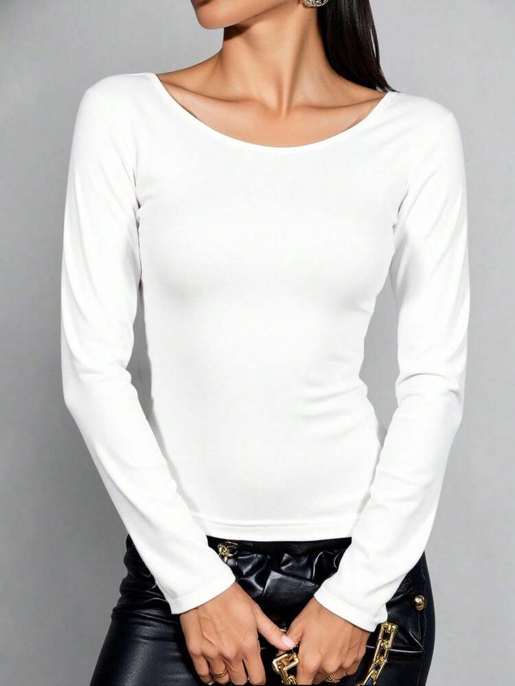 Set 2 Blusas Mujer Manga Larga Interior Térmico Invierno Dama - Blanco y Negro - Añade 4