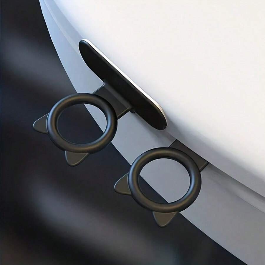 Asa de elevación del asiento del inodoro de silicona - Agarre ergonómico, diseño higiénico sin contacto, accesorio de baño duradero para facilitar la elevación (negro, se ajusta al estándar)